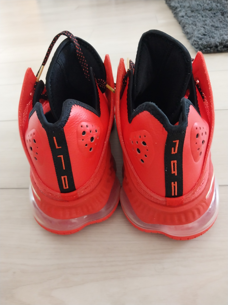 NEW AUTHENTIC NIKE LEBRON XIX LOW "LIGHT CRIMSON" MEN'S US  12 - photo 5