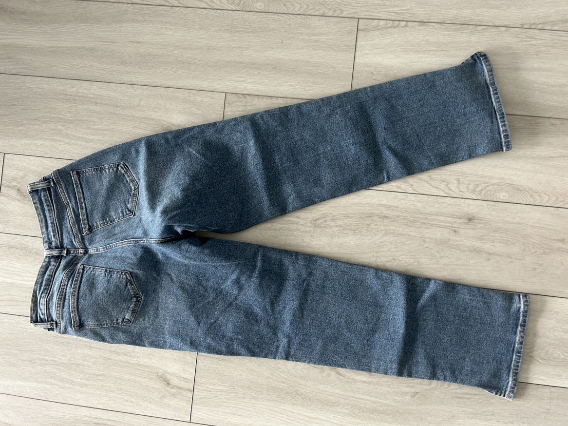 Blue Straight Leg Jeans - photo 2