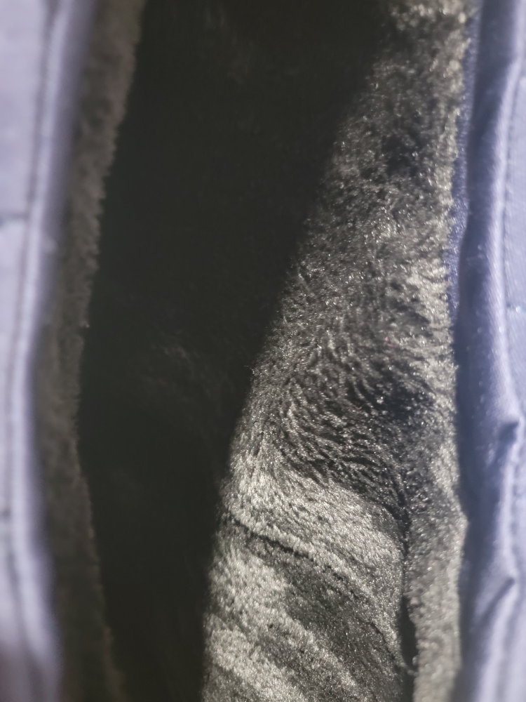 Men's Navy Blue Quilted Vest with Hood - photo 2