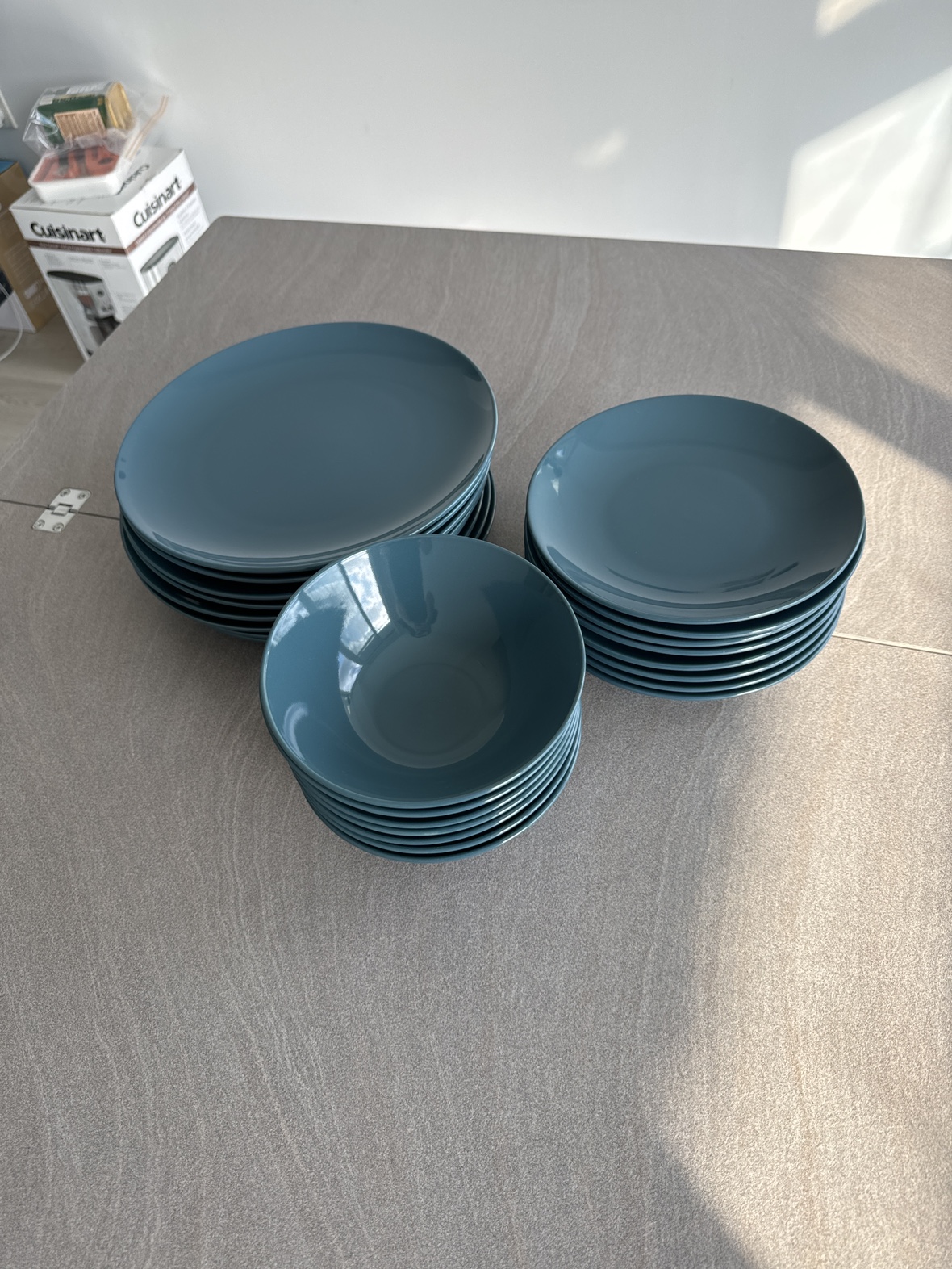 FÄRGKLAR 24-piece Dinnerware Set Turquoise - photo 4