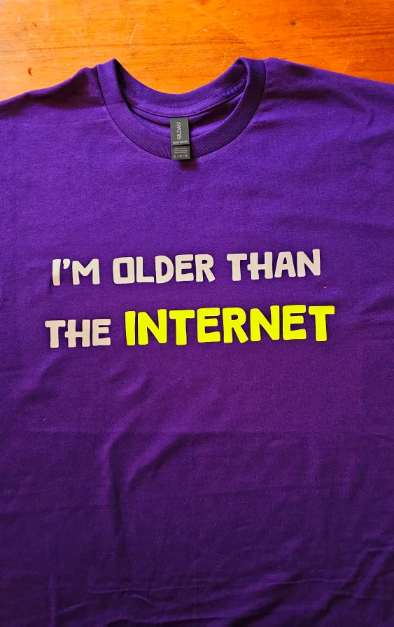 I'm Older Than The Internet T-shirt thumbnail