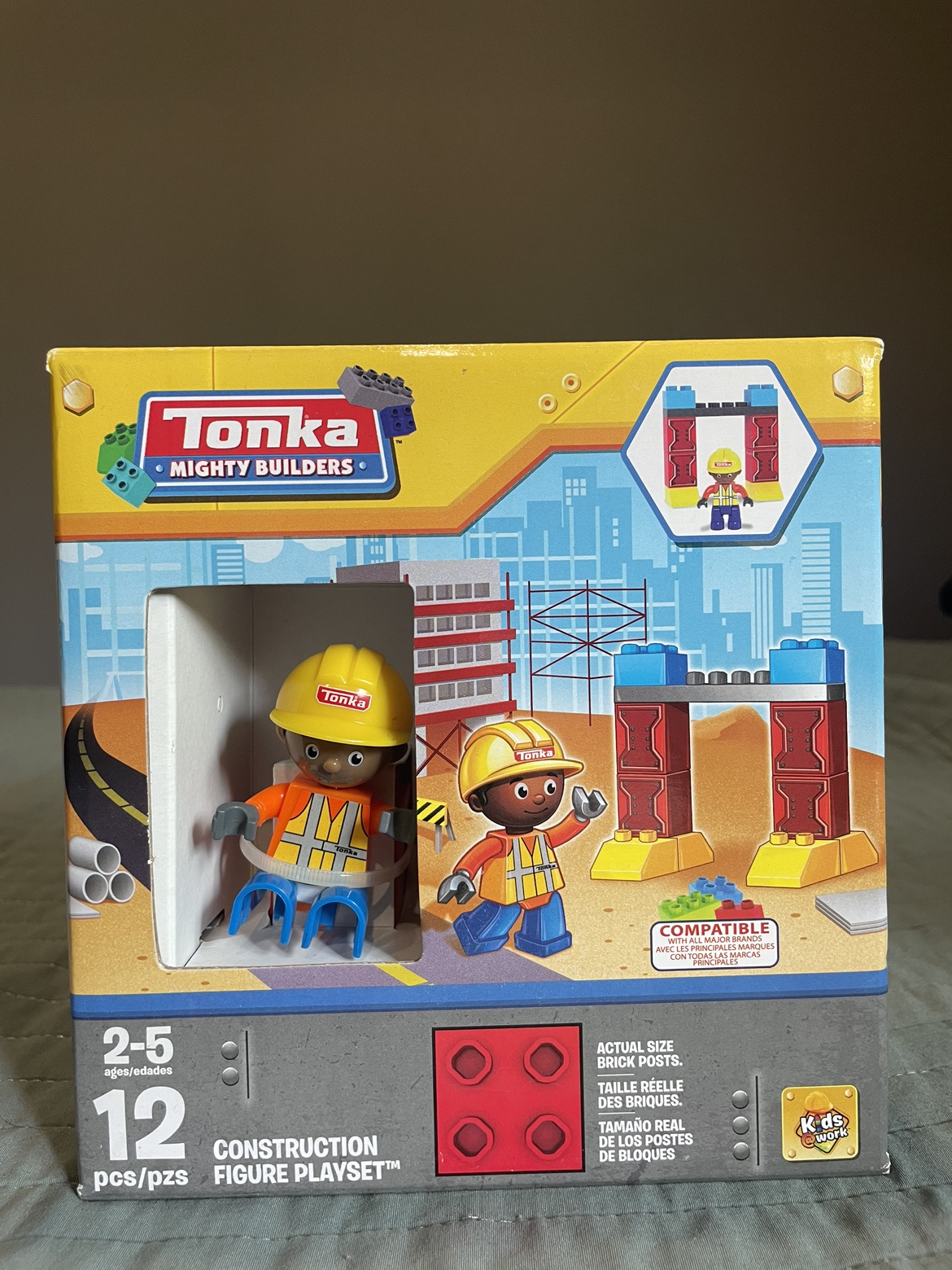 Tonka Mighty Builders Construction Figure Playset