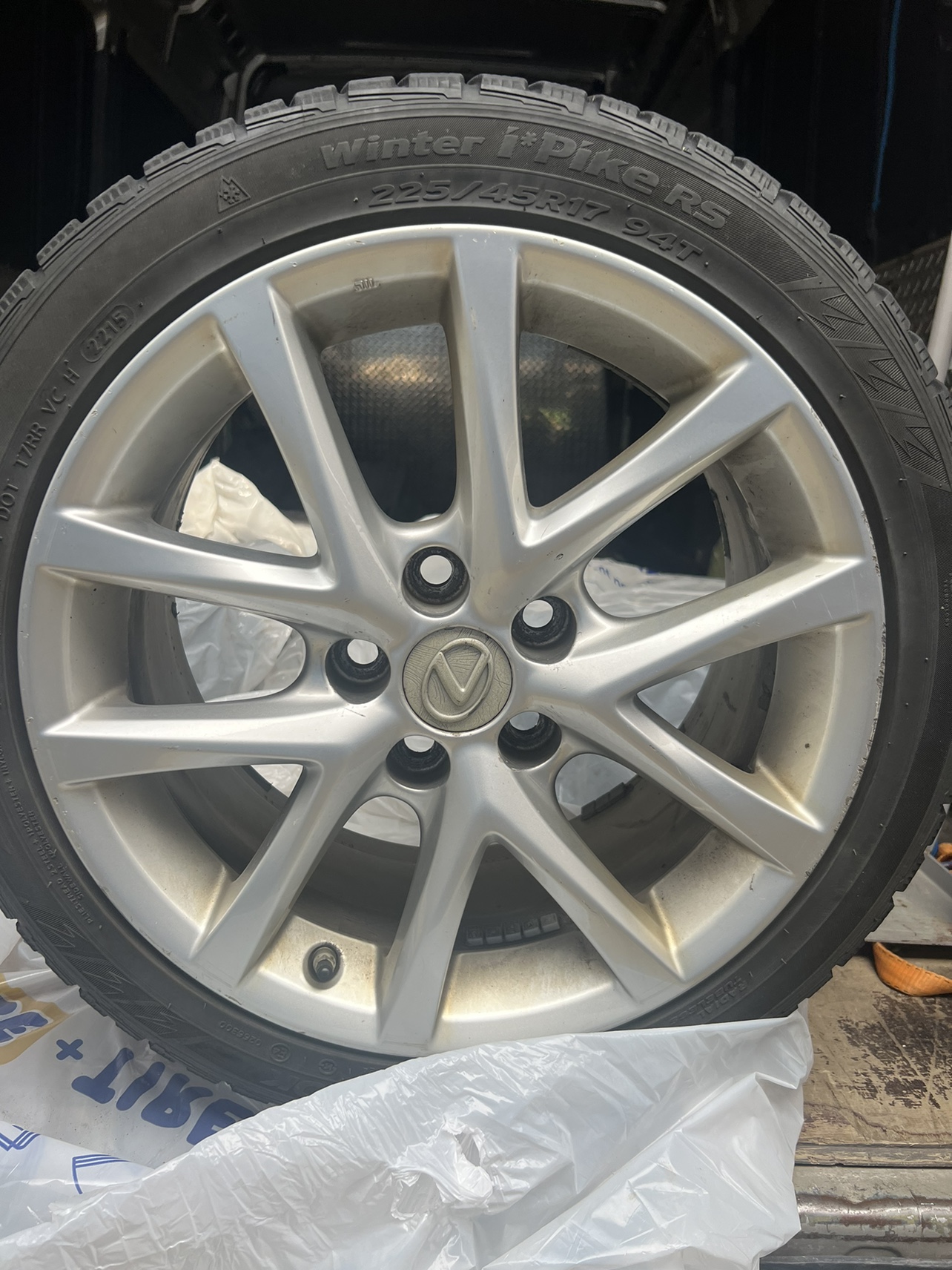 17" Wheel and Tire