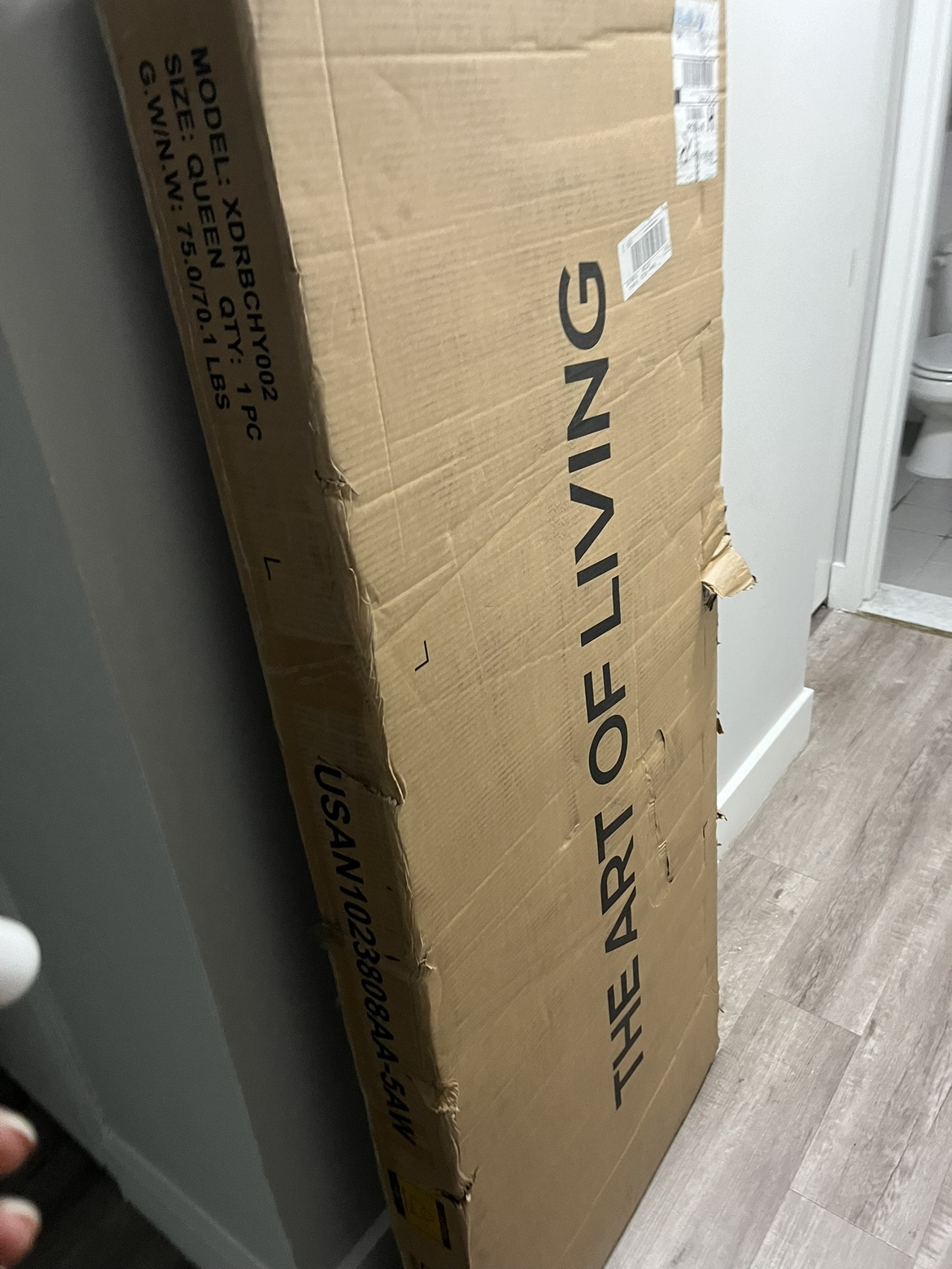 Brand New Queen Size Bed Frame (Still in box) - photo 4