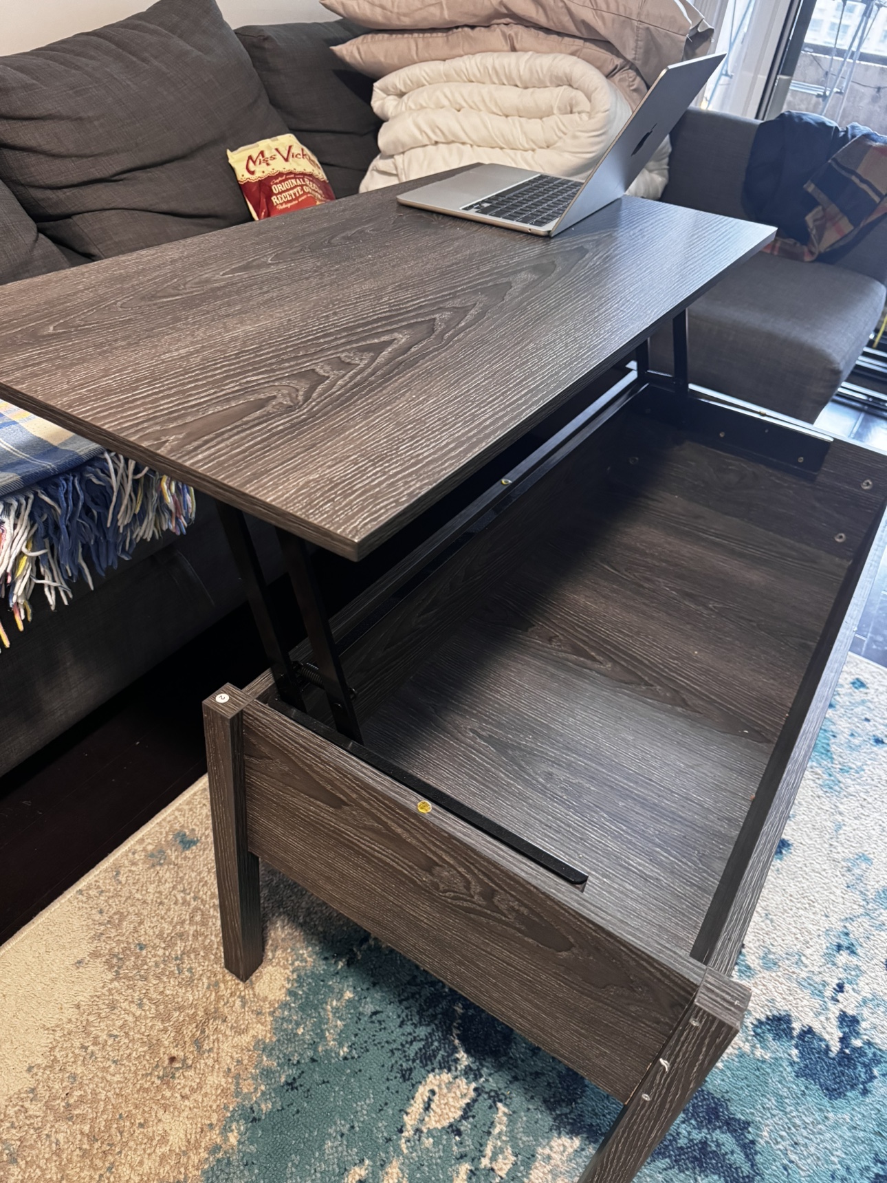 Lift Top Coffee Table with storage - photo 2