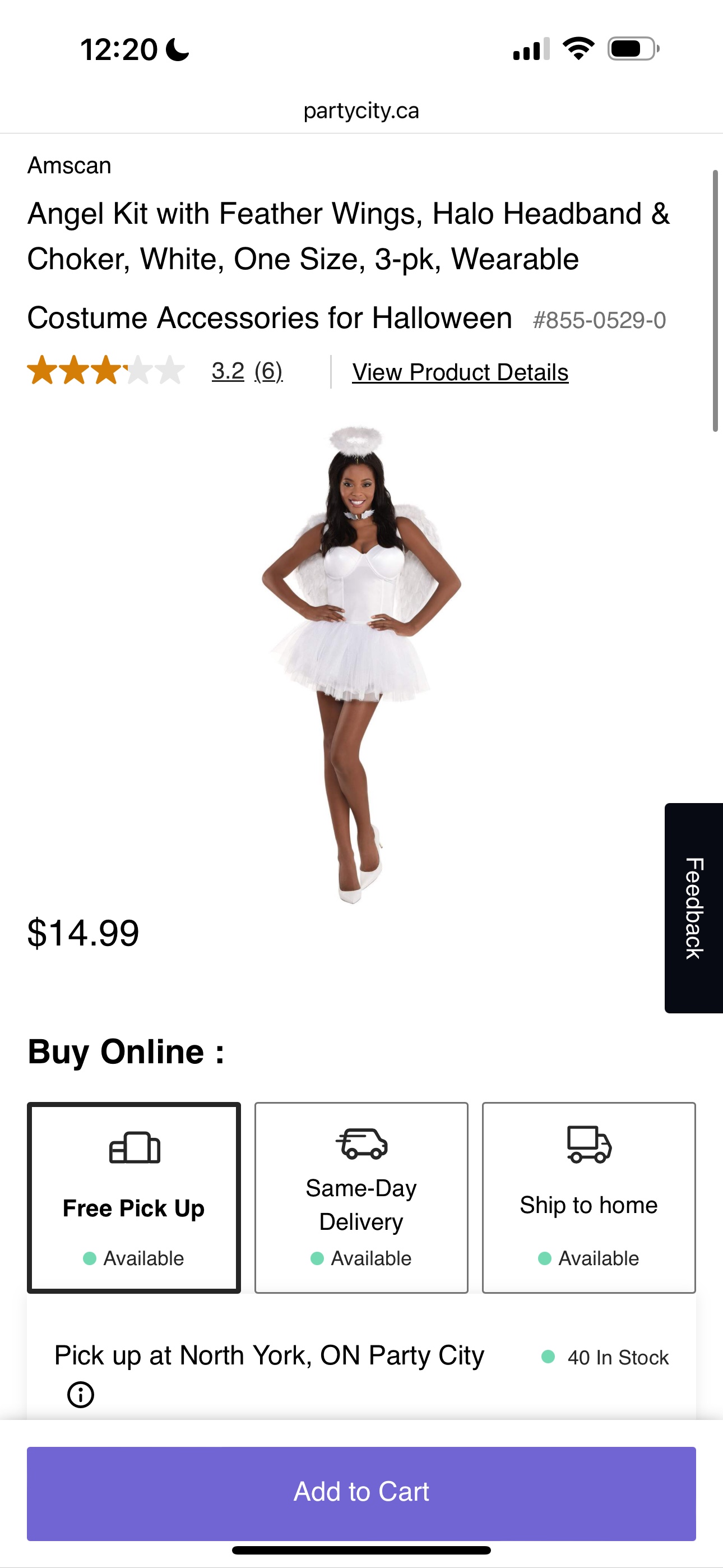 Angel Wings halloween with halo
