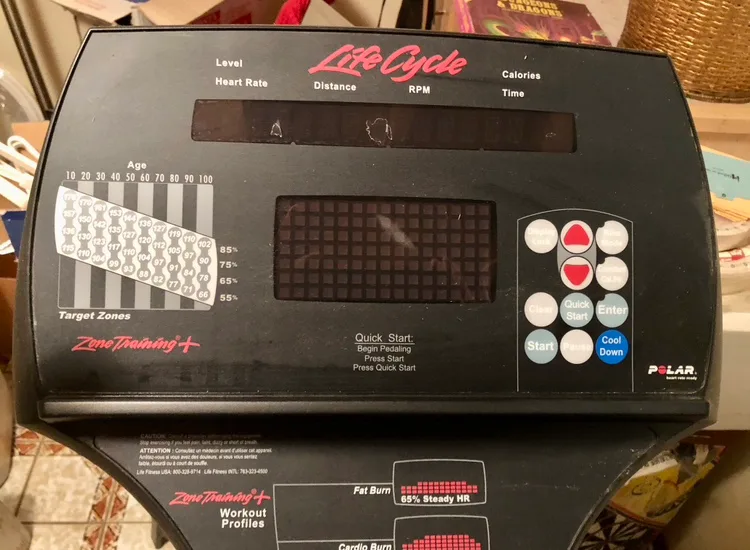 Value Life Fitness Lifecycle C7i Exercise Bike image indicator(9)