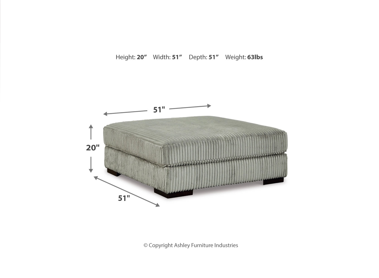 Lindyn Oversized Large Accent Ottoman ONLY - photo 3