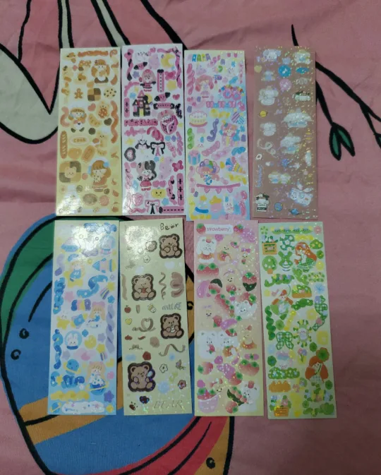 10 Sheets of Kawaii Stickers image indicator(2)