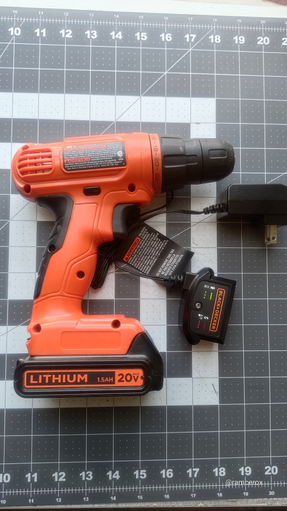 Black+Decker 20V Cordless Drill