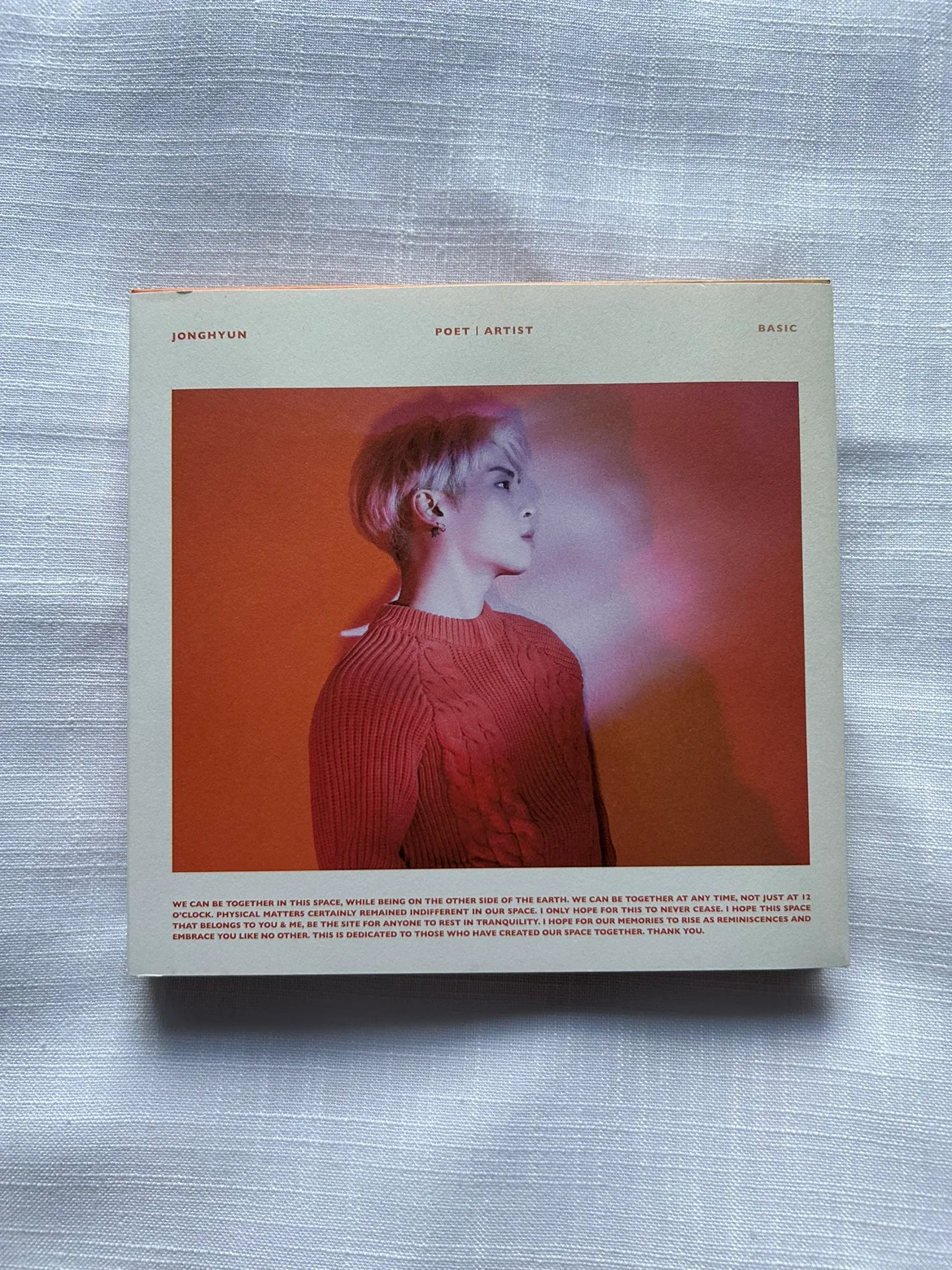 Jonghyun - Poet Album thumbnail
