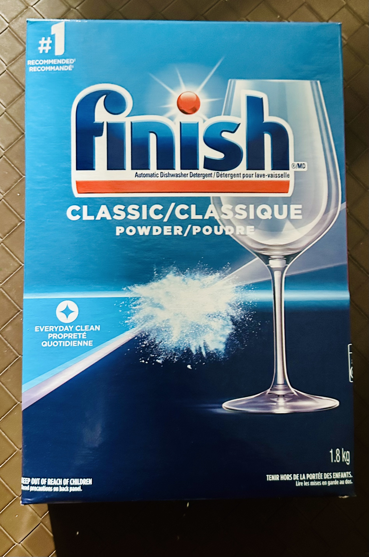 Finish Classic Dishwasher Powder #freecycle