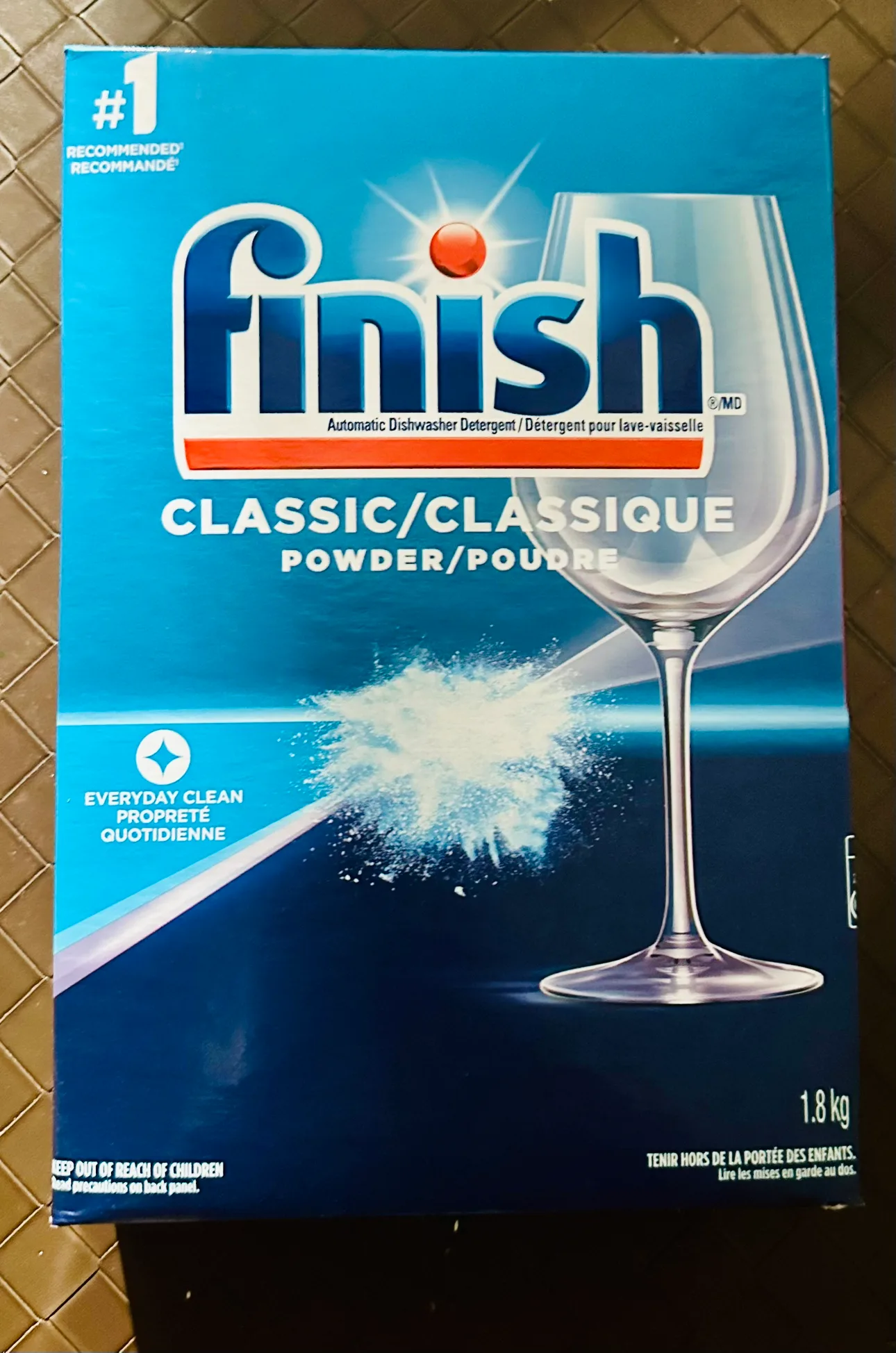 Finish Classic Dishwasher Powder #freecycle thumbnail