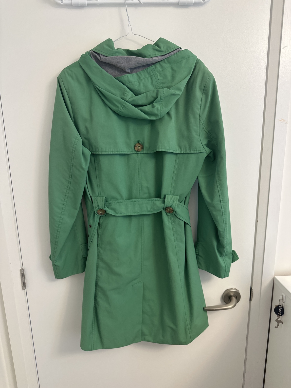Tommy Hilfiger Green Trench Coat - photo 3