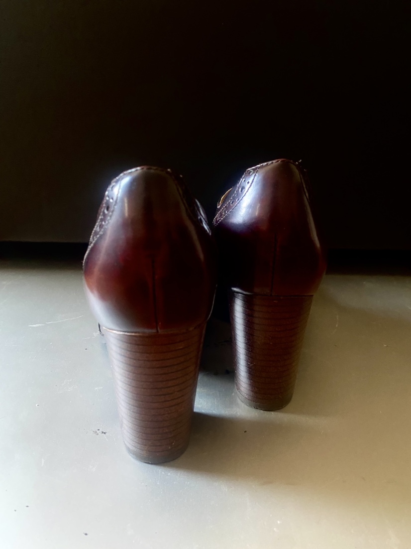 Clarks Leather Heeled Oxfords - photo 3