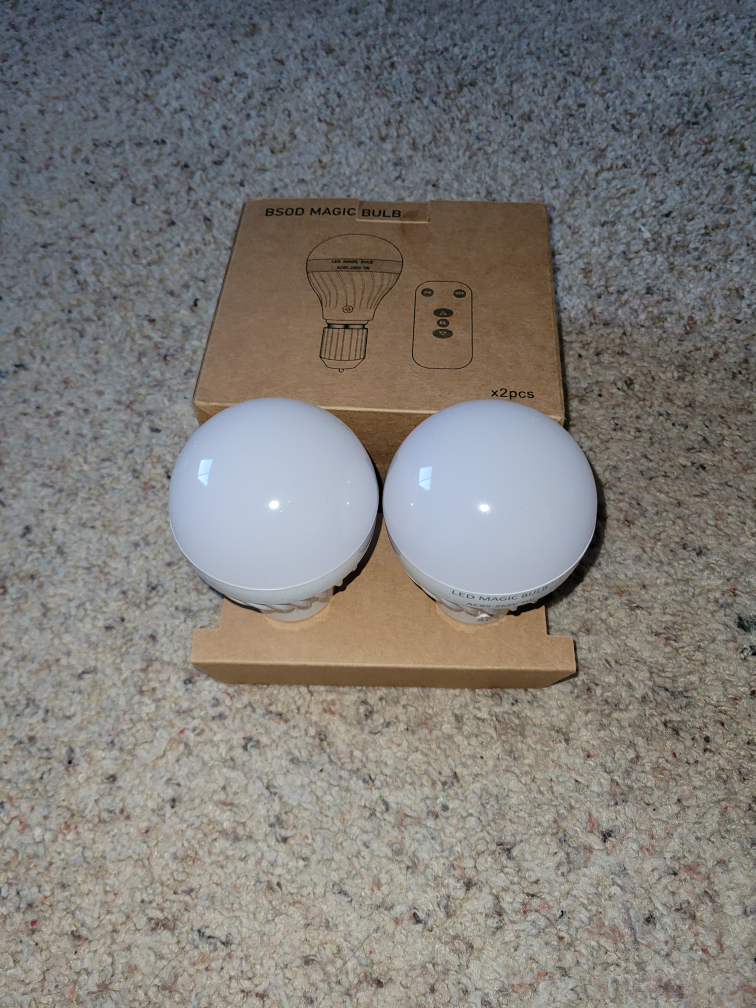 Remote Control LED Light Bulbs