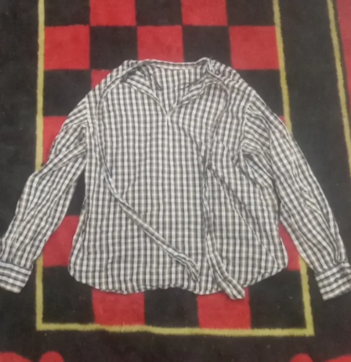 Zara Woman Plaid Shirt thumbnail