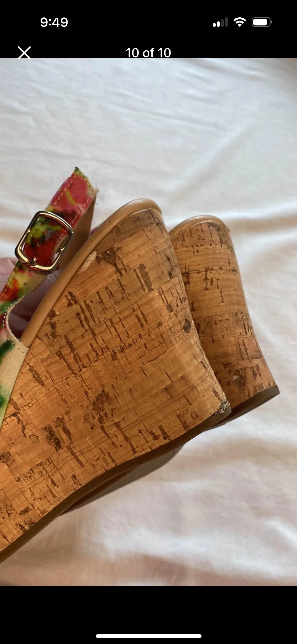 George Open Toed Wedge Sandals 9 image indicator(10)