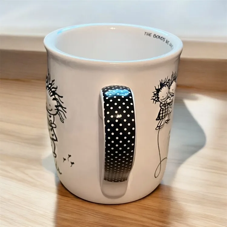 Black and White Friends Children of the Inner Light Enesco Mug image indicator(3)