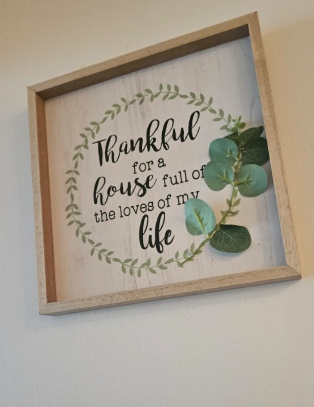 wall decor wooden frame. thumbnail