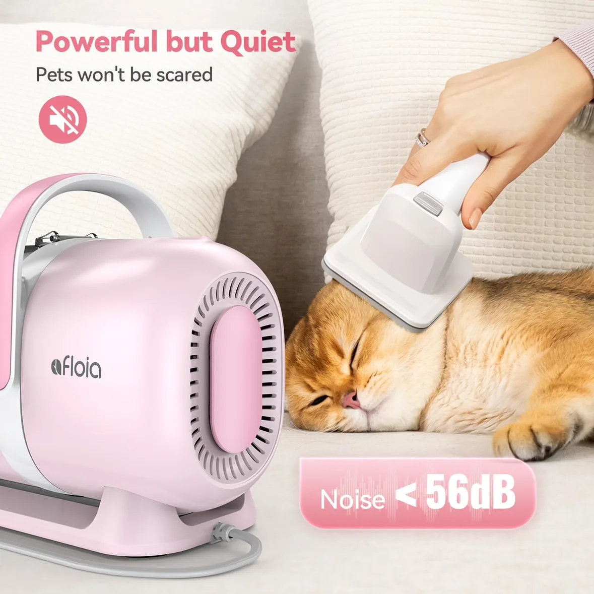 New Grooming, Pet Grooming Vacuum & Dog Clippers Nail Trimmer image indicator(4)