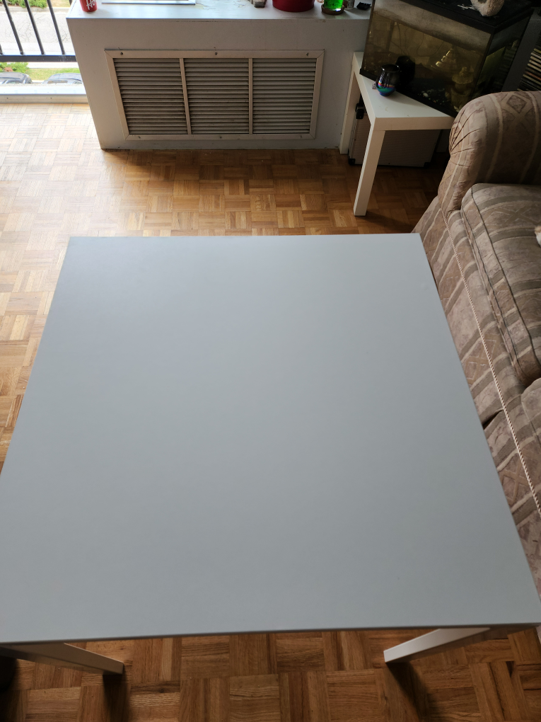 Small white Ikea table - photo 2