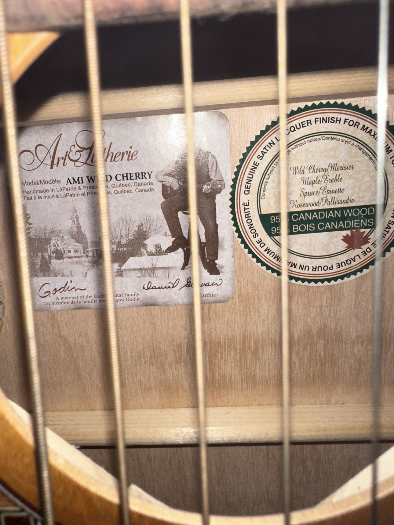 Art & Lutherie Ami Acoustic Guitar - photo 4