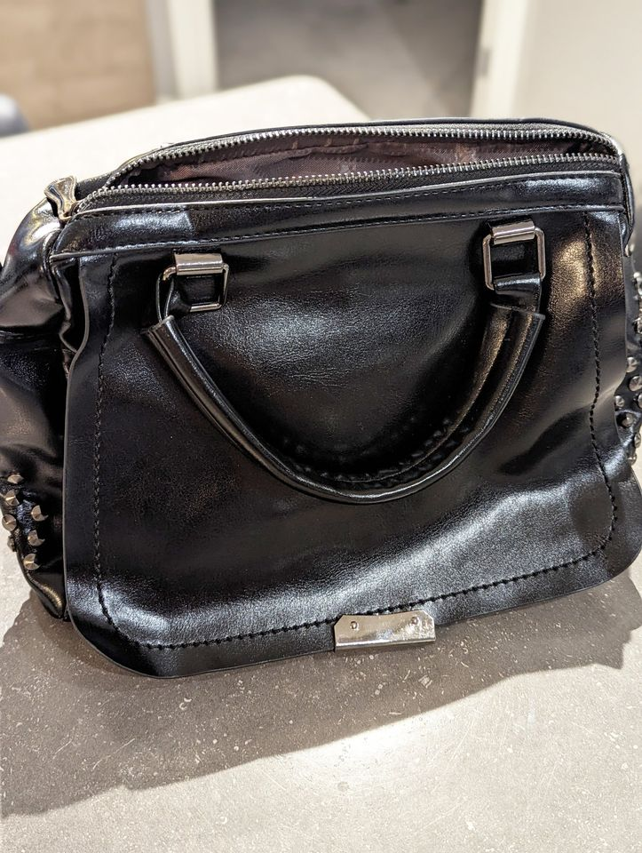 Black Studded Handbag - photo 2
