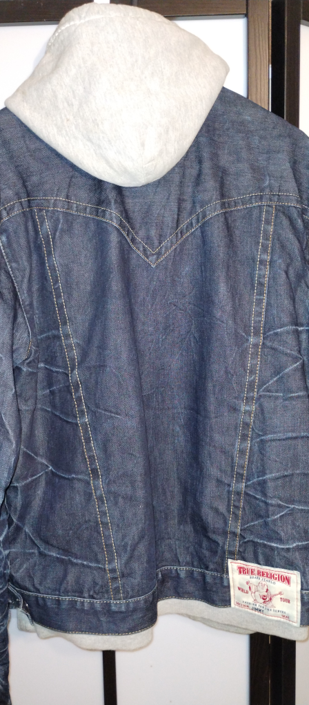 True Religion Jean Jacket with Hoodie - photo 4