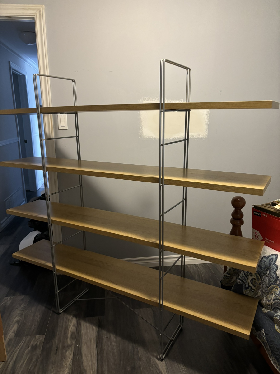 Wooden Shelf Unit - photo 2