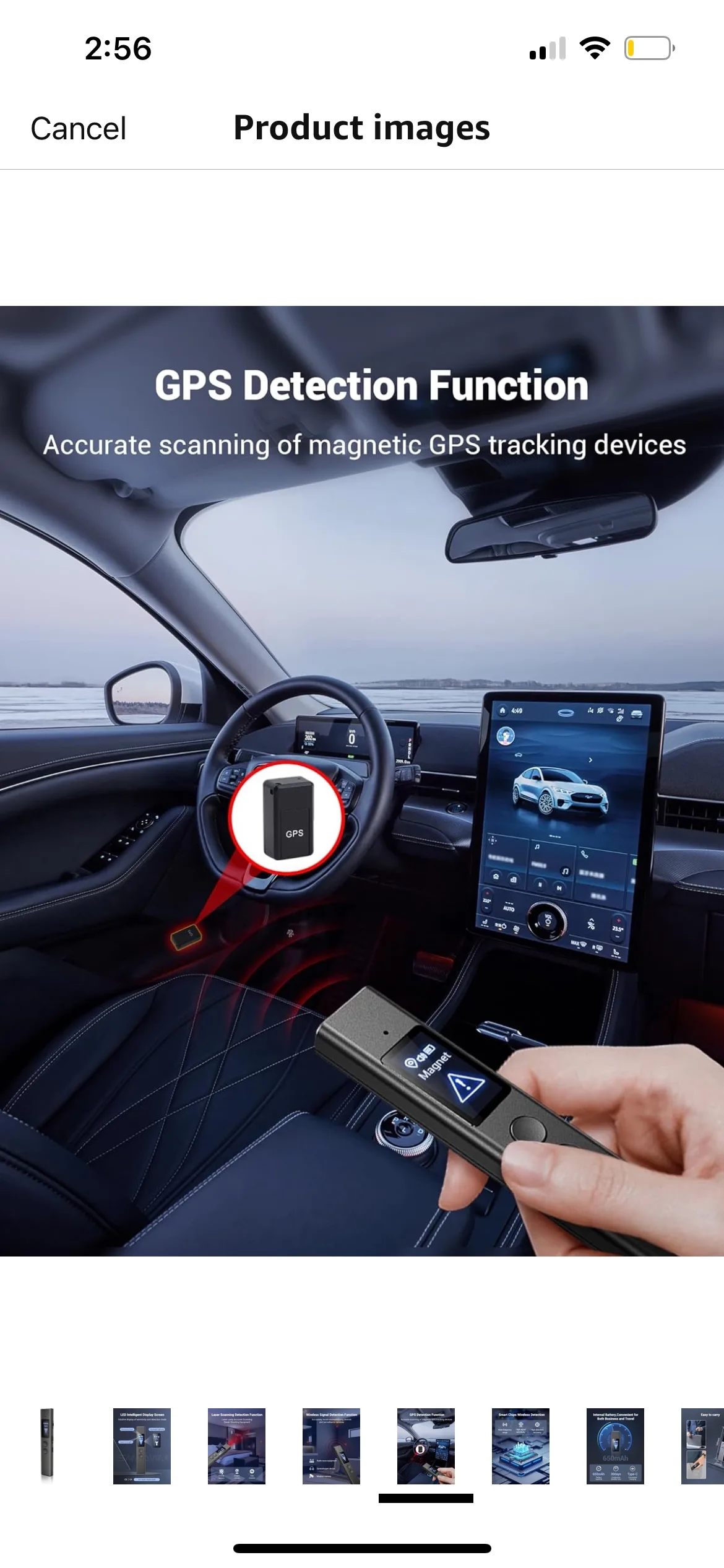 🥕Open box🥕 Hidden Camera Detectors,Anti Spy Detector image indicator(6)