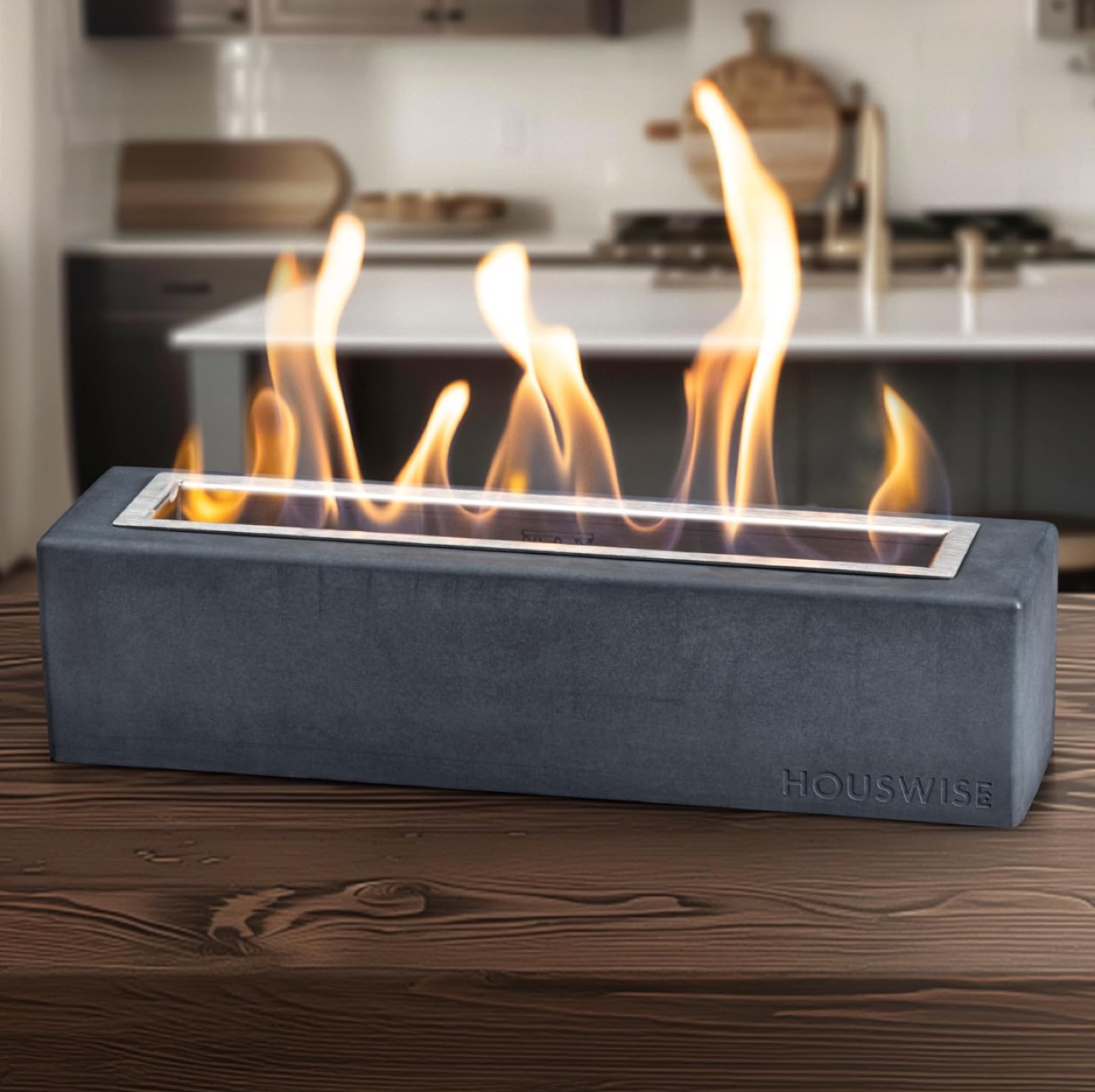 Housewise Tabletop Fire pit-Indoor Fire Pit-Mini Fireplace