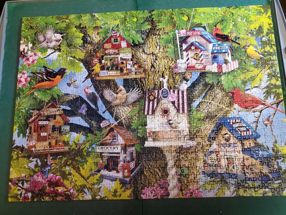 BIRD VILLAGE PUZZLE image indicator(2)