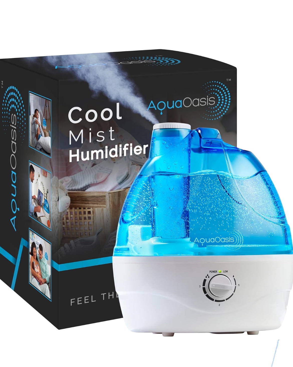 AquaOasis Cool Mist Humidifier