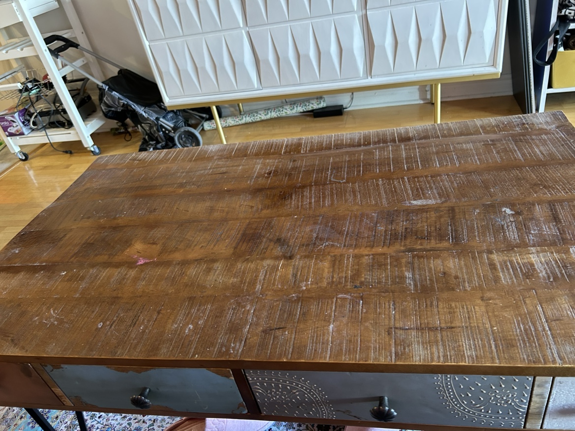 Structube Rustic Coffee Table with Drawers - photo 3