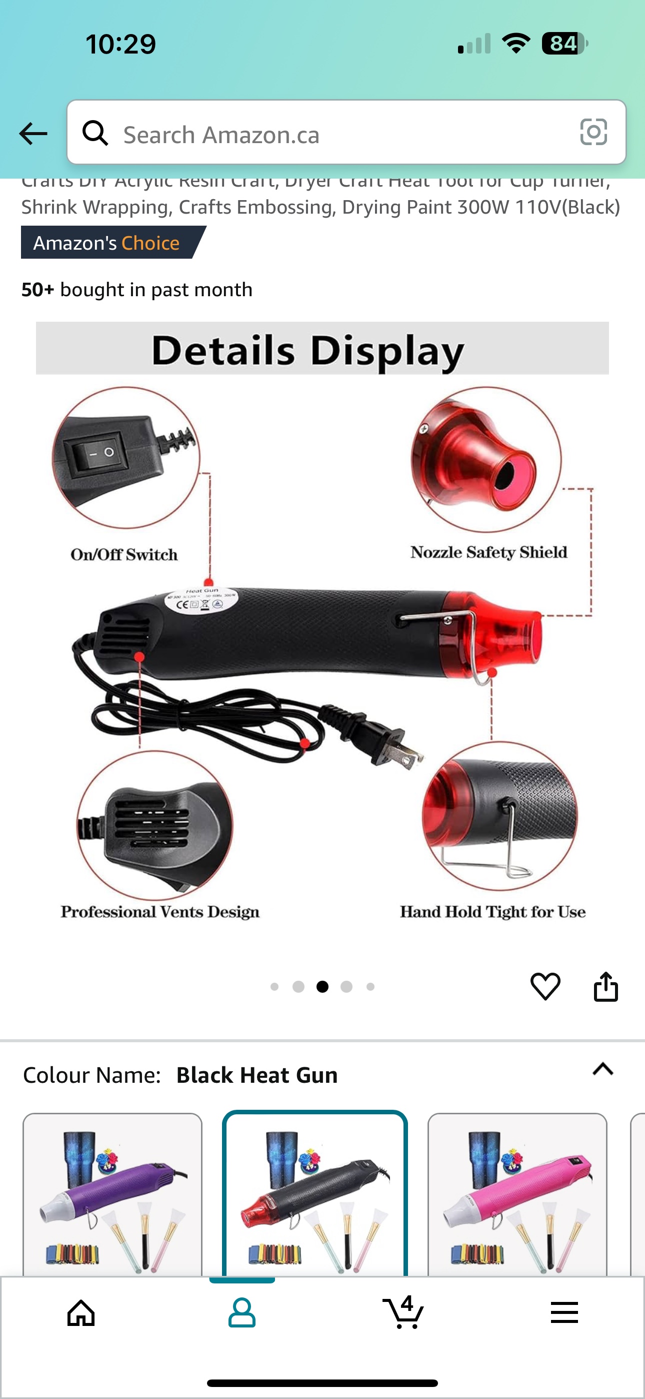 Lifreer Heat Gun for Epoxy Resin - photo 5
