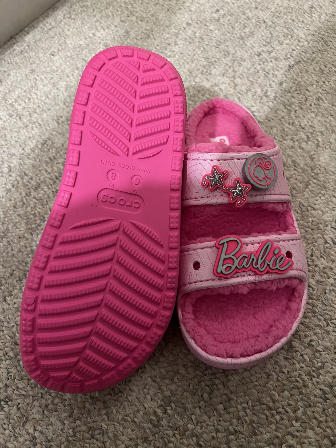 Barbie Crocs Slides - photo 3
