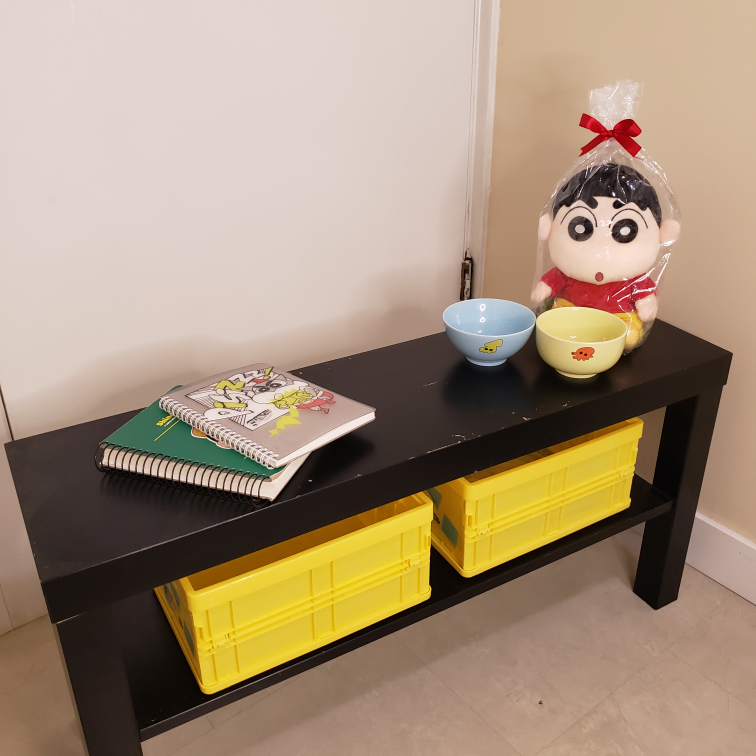 [IKEA] lack/self (black) - photo 3