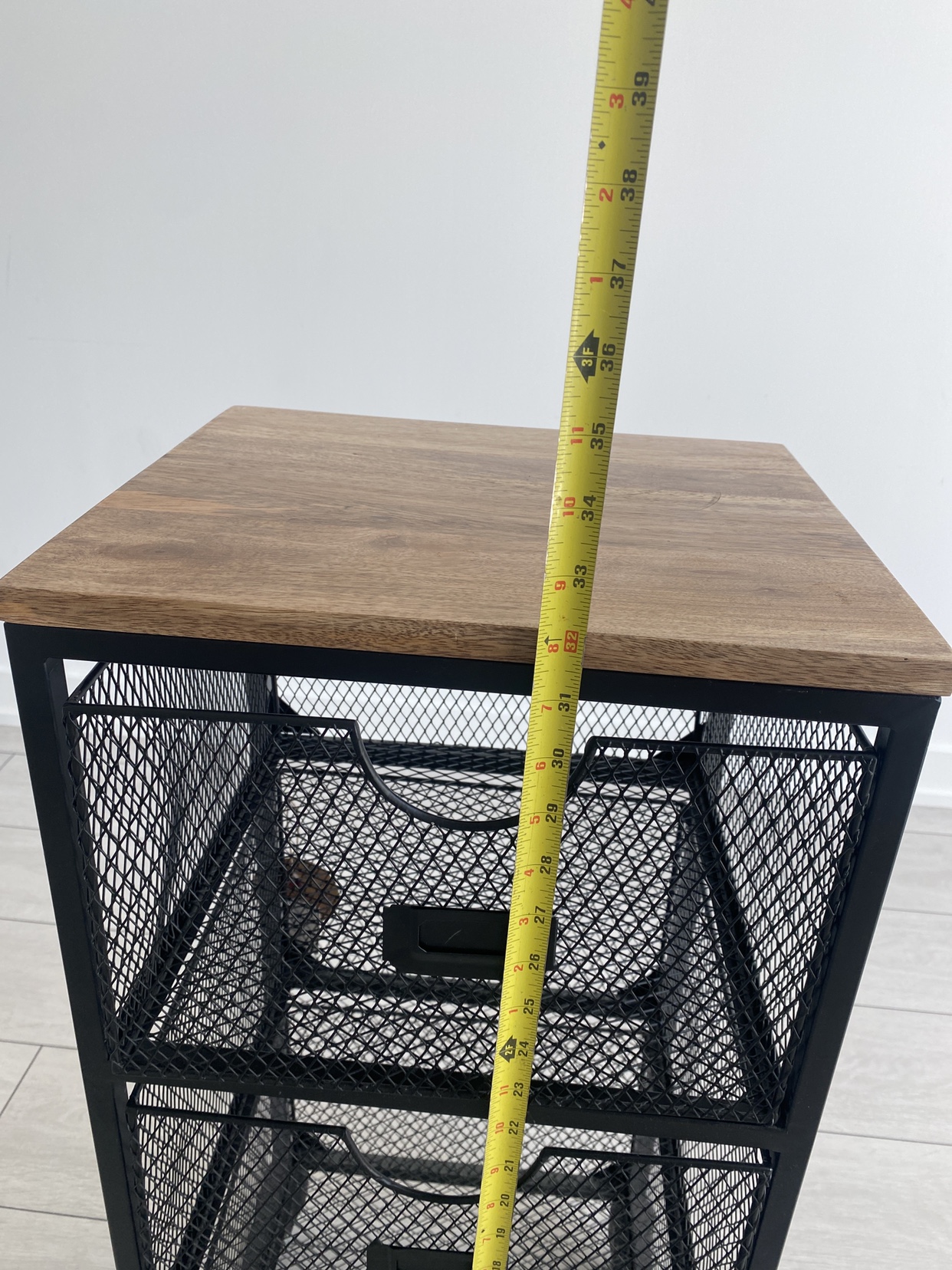 Black Rolling Storage Cart / organizer - photo 5
