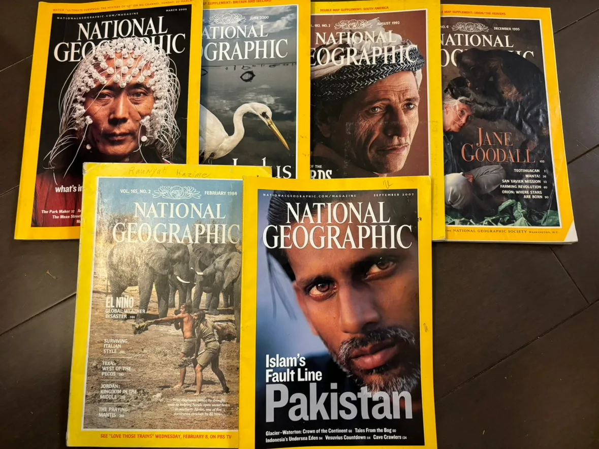 National Geographic Lot - Misc Years thumbnail