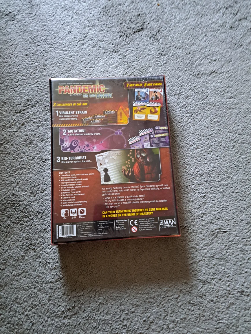 Pandemic: On the Brink Board Game Expansion image indicator(2)