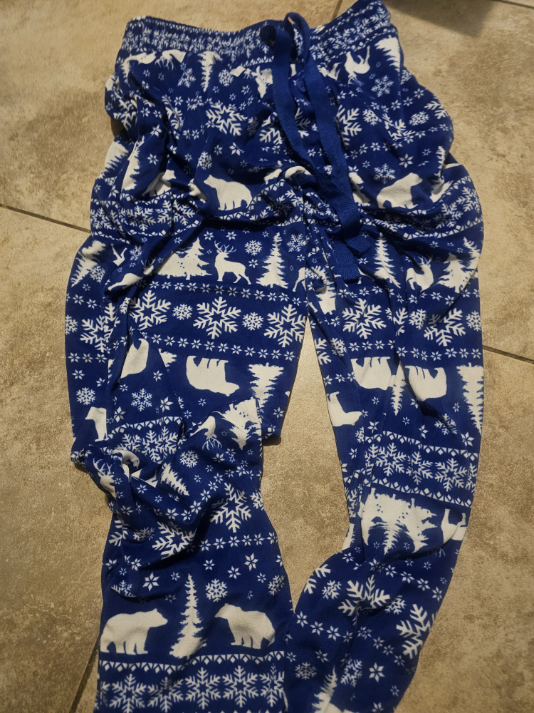 Blue Polar Bear Pajama Pants - photo 3