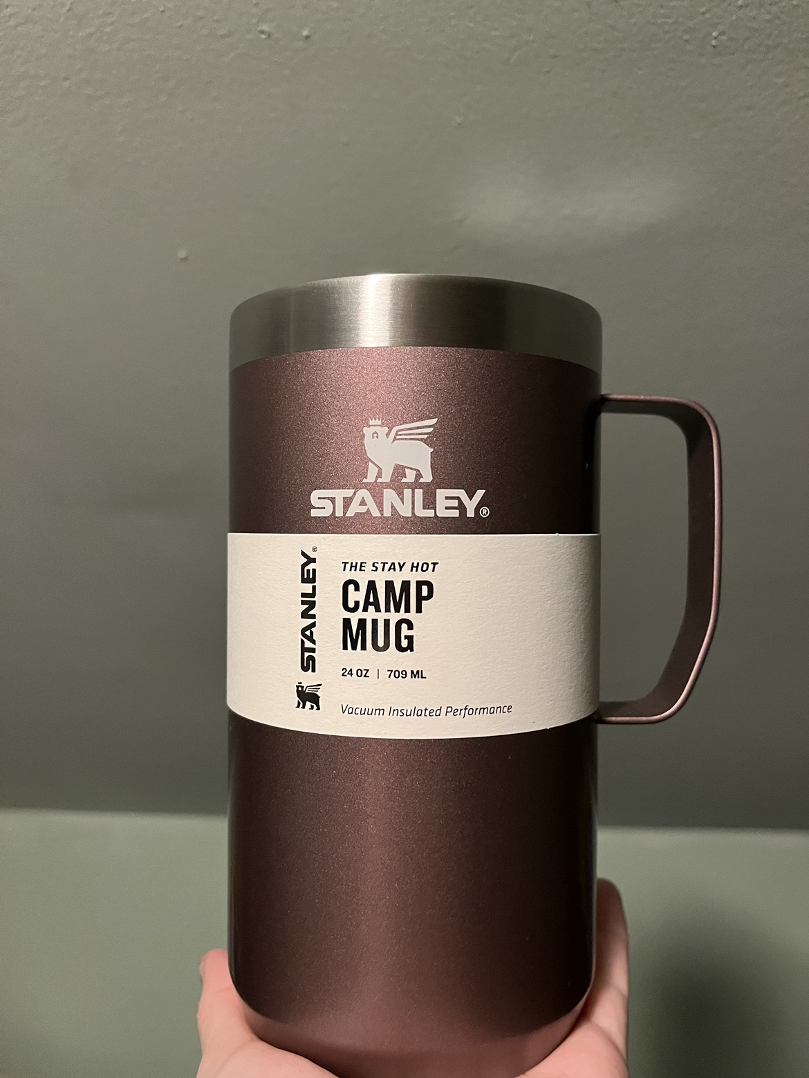 STANLEY Classic Legendary Camp Mug 24 OZ Rose Quartz Glow