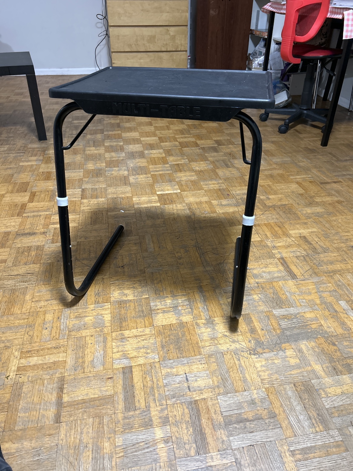 Black TV Tray Table / Kids study table