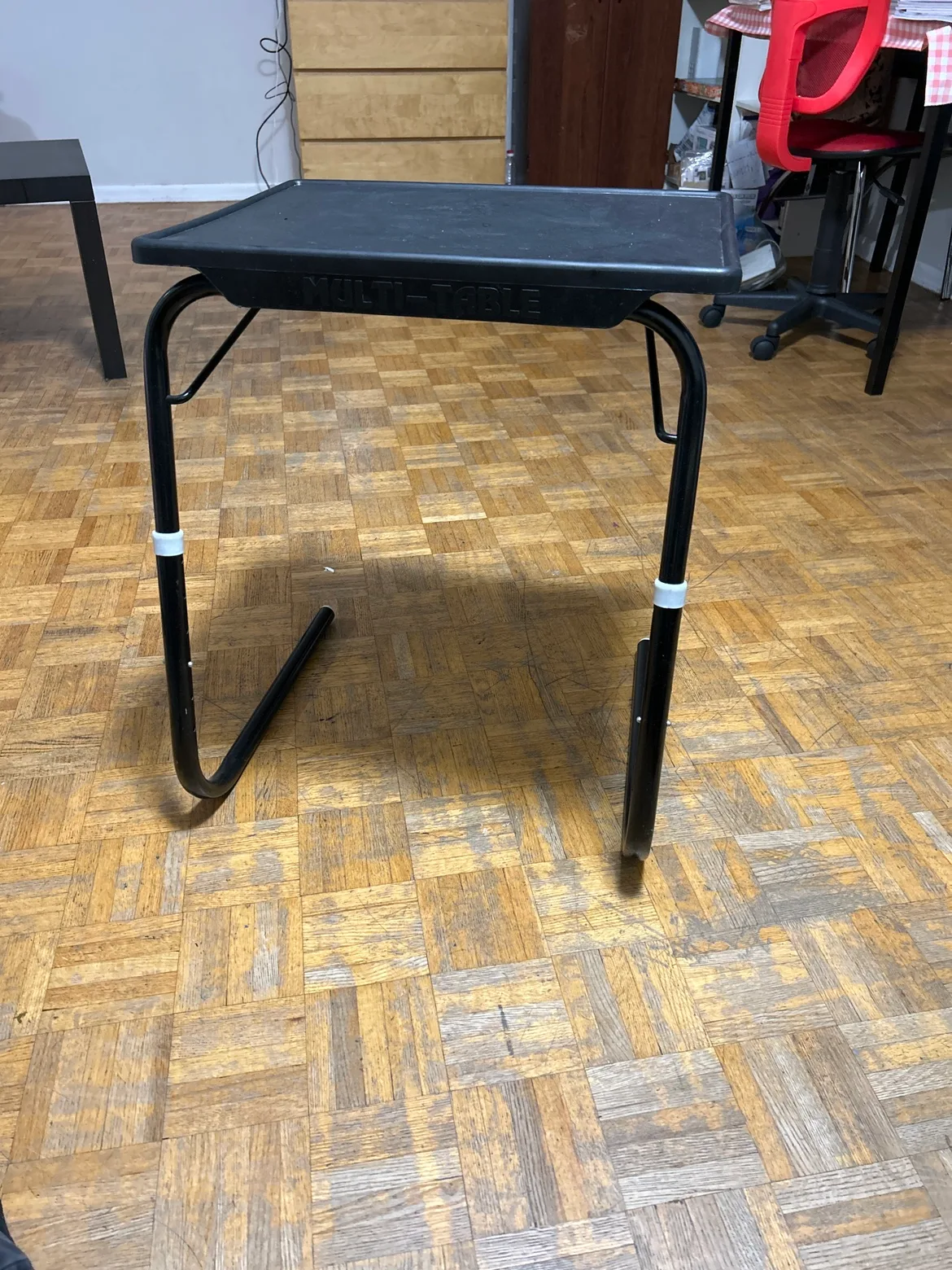 Black TV Tray Table / Kids study table thumbnail