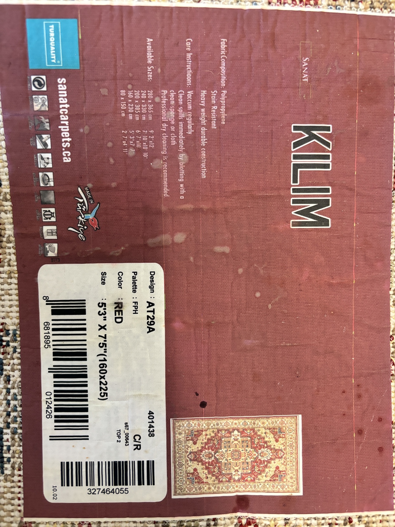 Kilim Rugs 6pc same design and different sizes - photo 4