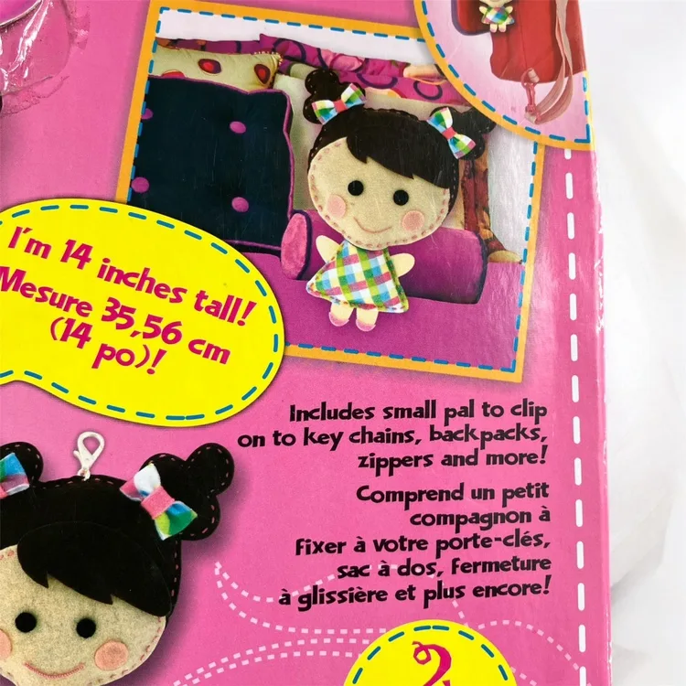 NEW Sew Cute Craft Box Kit Brown Hair Doll & Matching Small Doll image indicator(6)