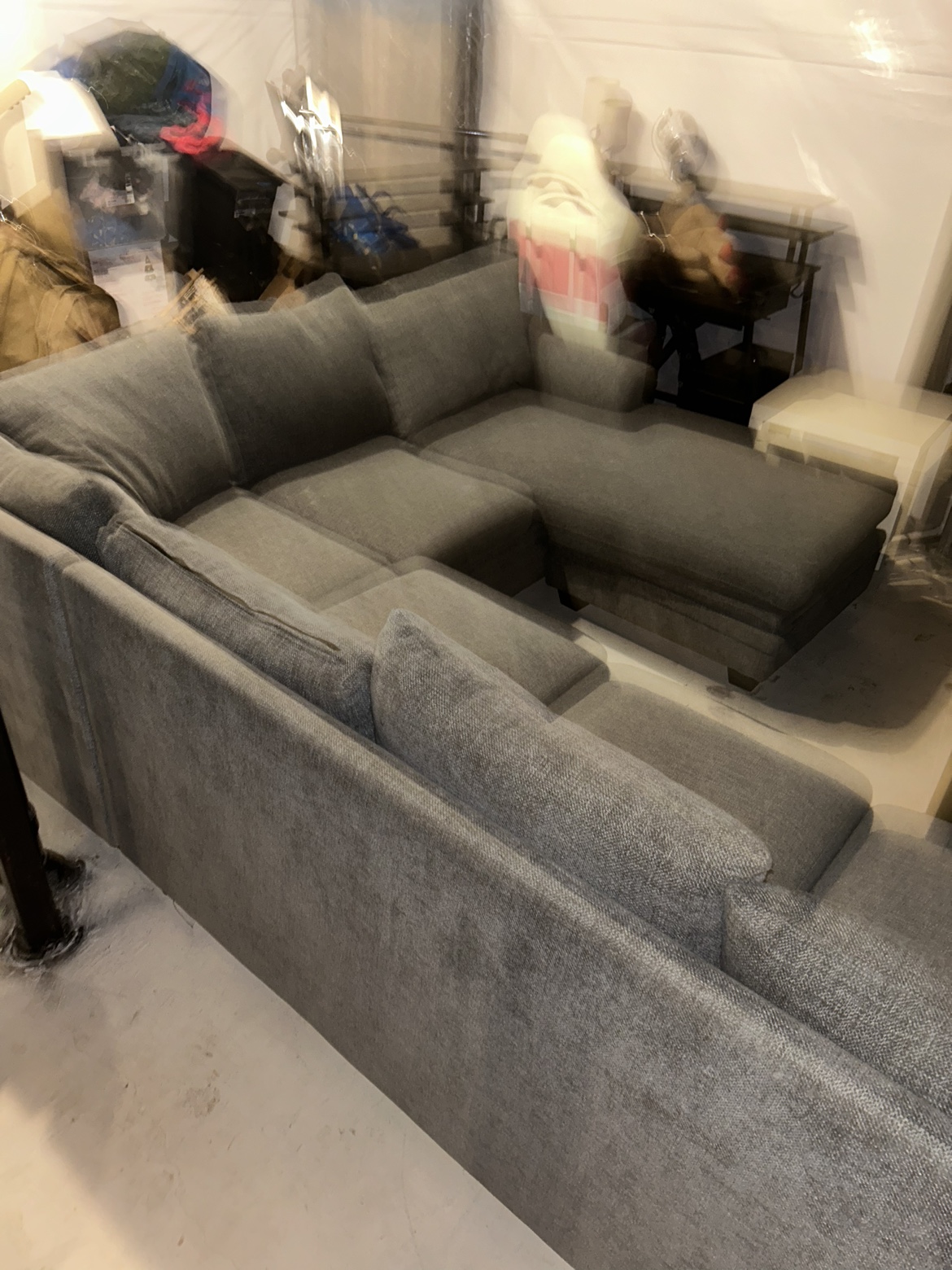 Grey Sectional Sofa - photo 3