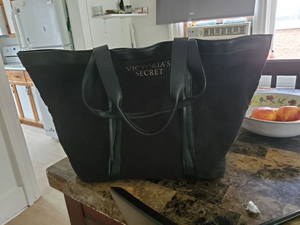 Victoria's Secret Black Tote Bag