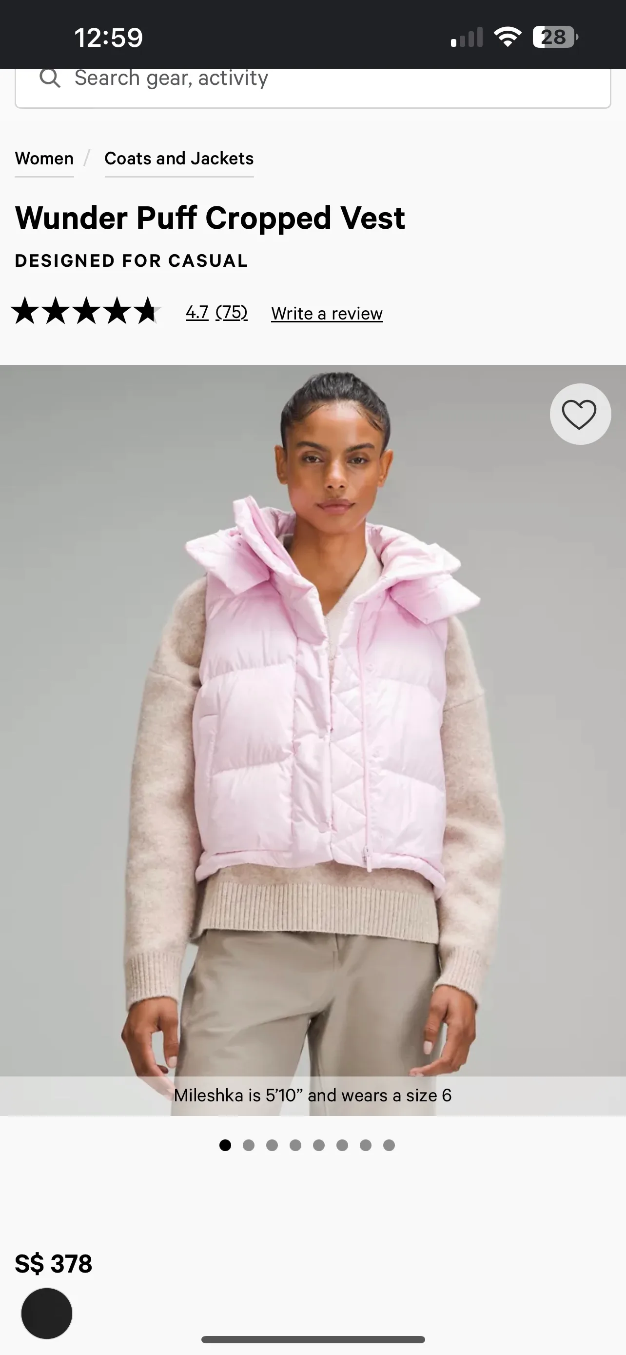 Lululemon Puffer Vest image indicator(5)